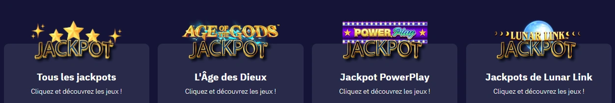 Slots à jackpot